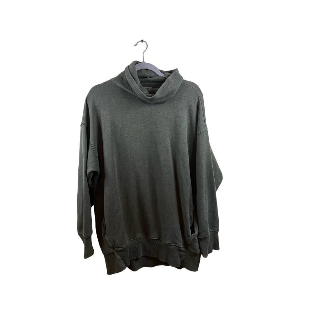 Arie Green Pullover Sweater w/Pockets Size Medium